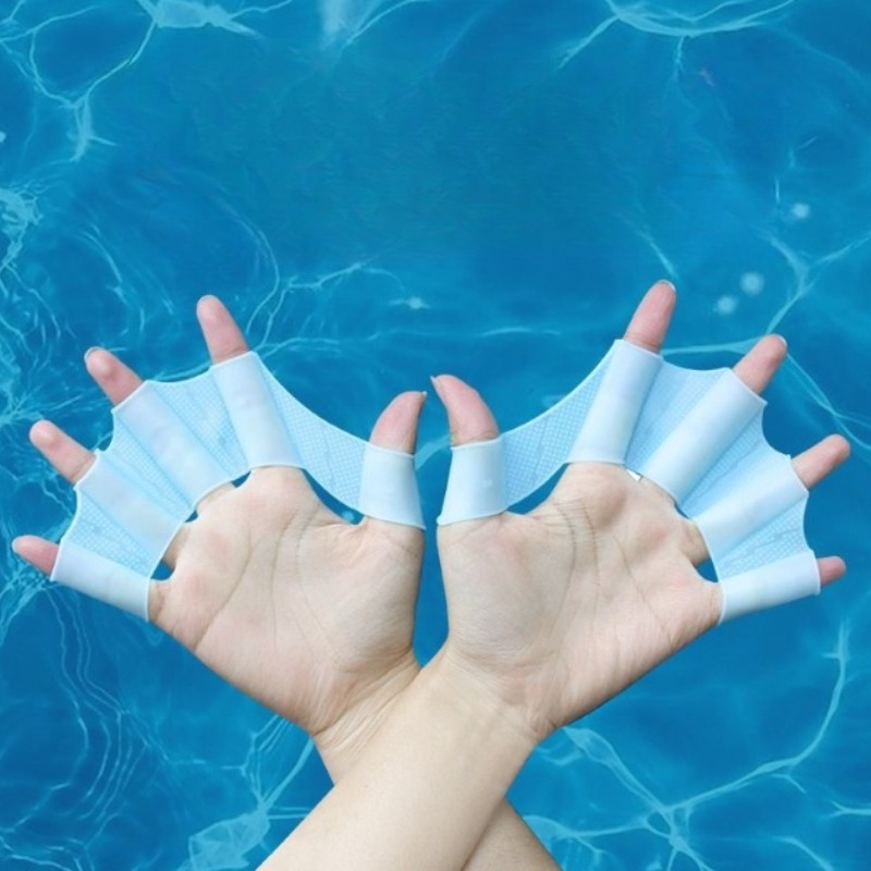 Flippers Swimming - 실리콘 소재 수영용 핀, 수상 스포츠용