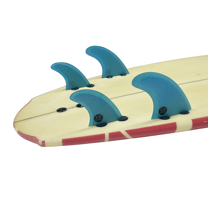 Surfboard Leash - UPSURF M+GL 쿼드 핀 FCS 더블