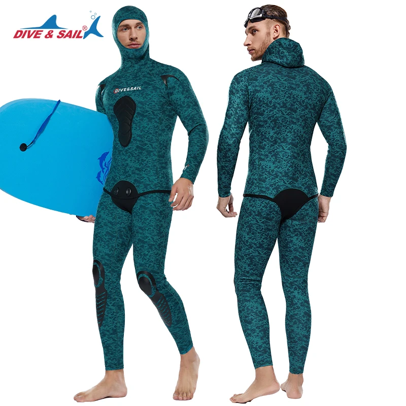 5mm 네오프렌 투피스 오픈셀 방수 잠수복 (남성용), - Wetsuit Men 리뷰 및 가격