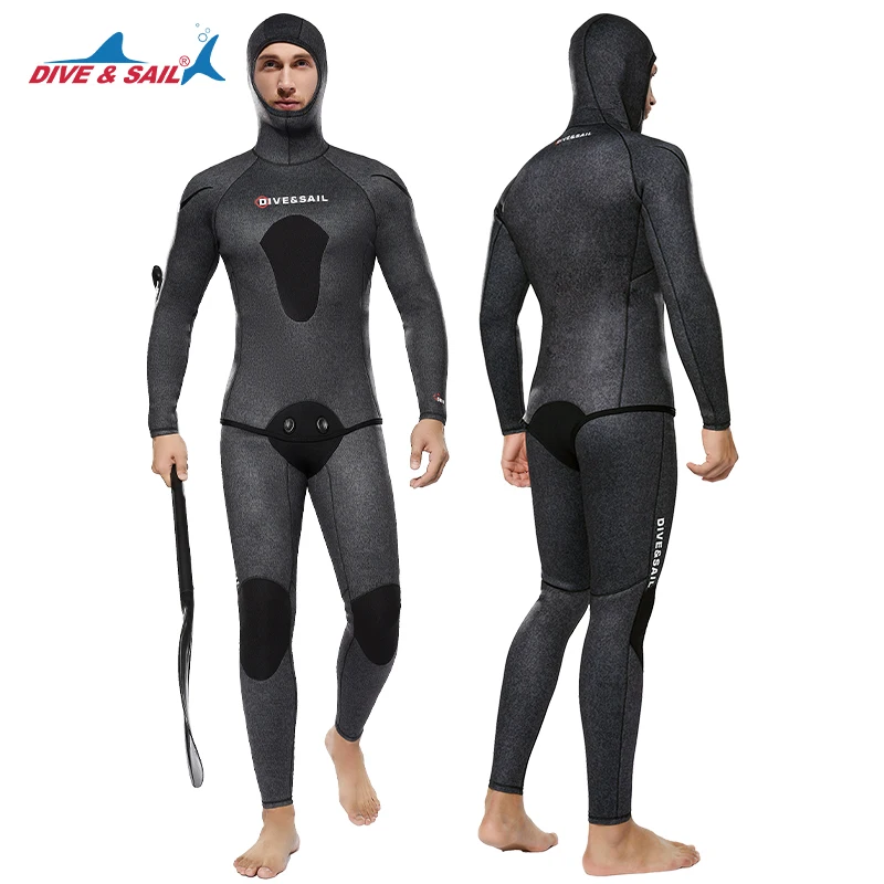 5mm 네오프렌 투피스 오픈셀 방수 잠수복 (남성용), - Wetsuit Men 리뷰 및 가격