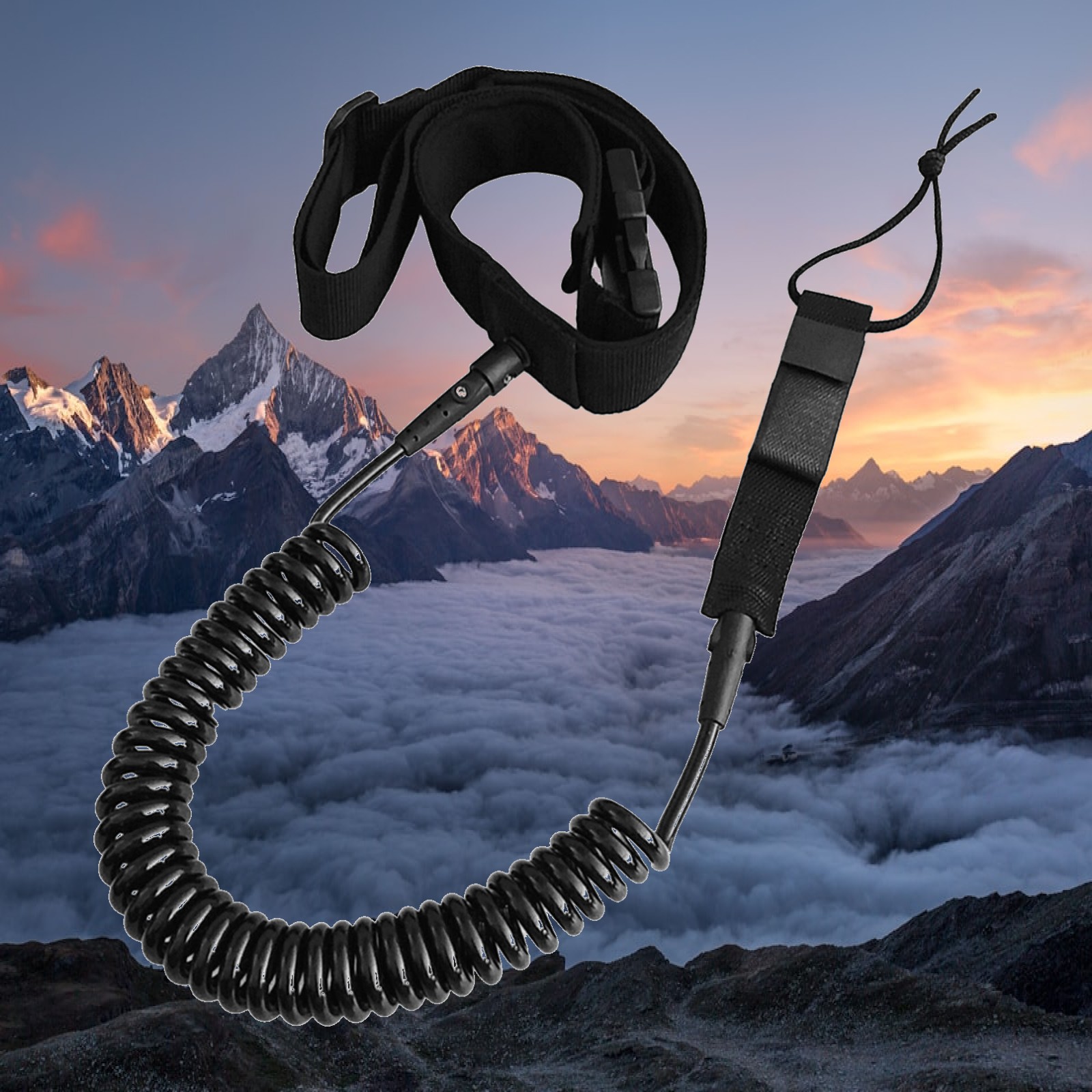 코일형 SUP 리쉬 내구성이 뛰어난 TPU 스테인리스  - Surfboard Leash 리뷰 및 가격
