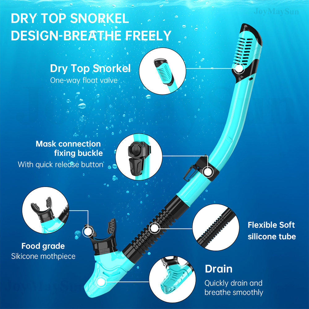 스노클 마스크 세트, 광각 파노라마 뷰, 다이빙 고글, - Snorkel Set 리뷰 및 가격